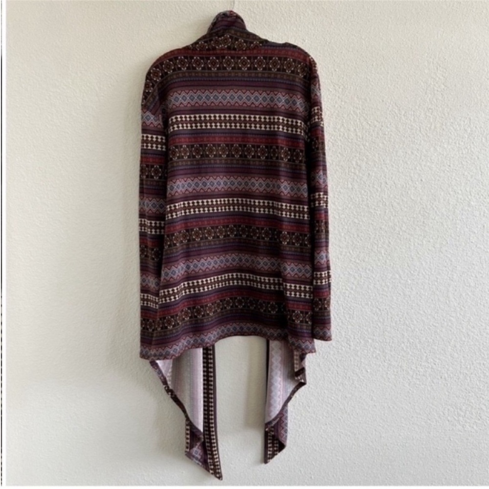 Double D Ranch Aztec Open Front Cardigan - Picture 2 of 5